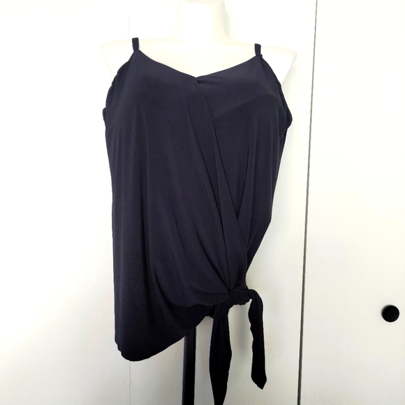 Alex Side-Tie Underwire Tankini Size 22W - Picture 2 of 9